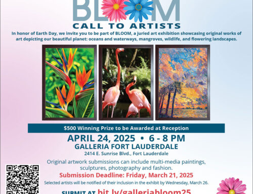 Call for Artists – BLOOM at Galleria Fort Lauderdale